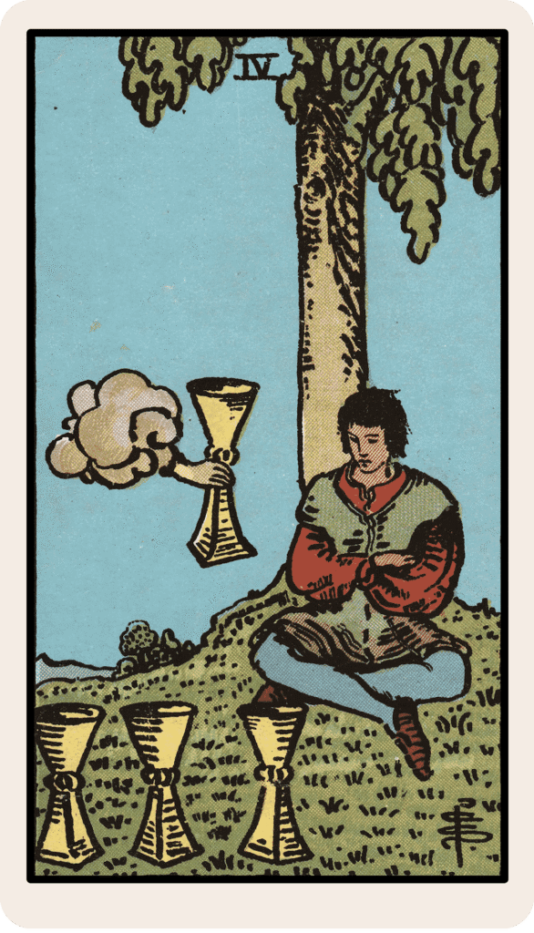 Four of Cups