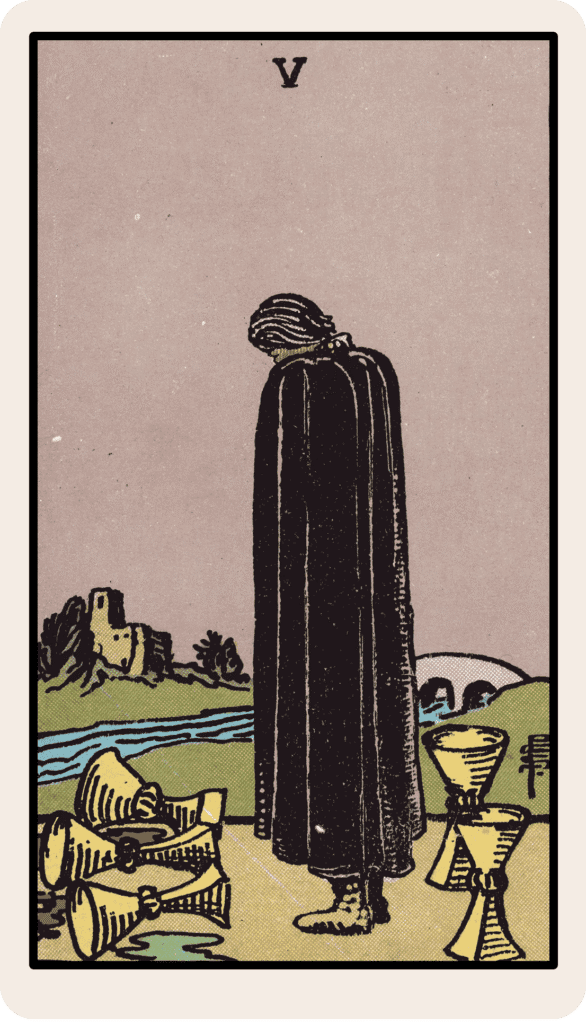 Five of Cups