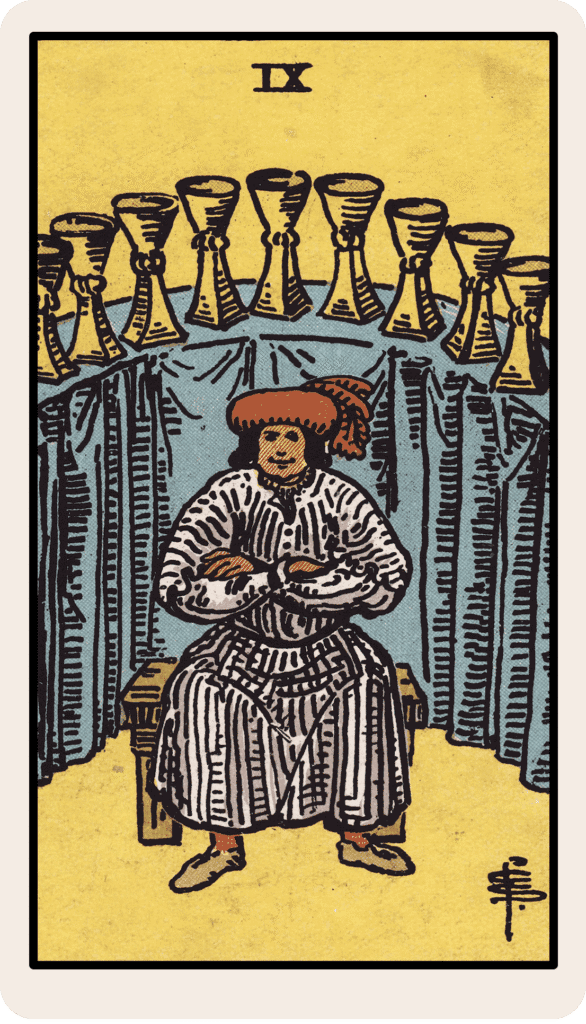 Nine of Cups