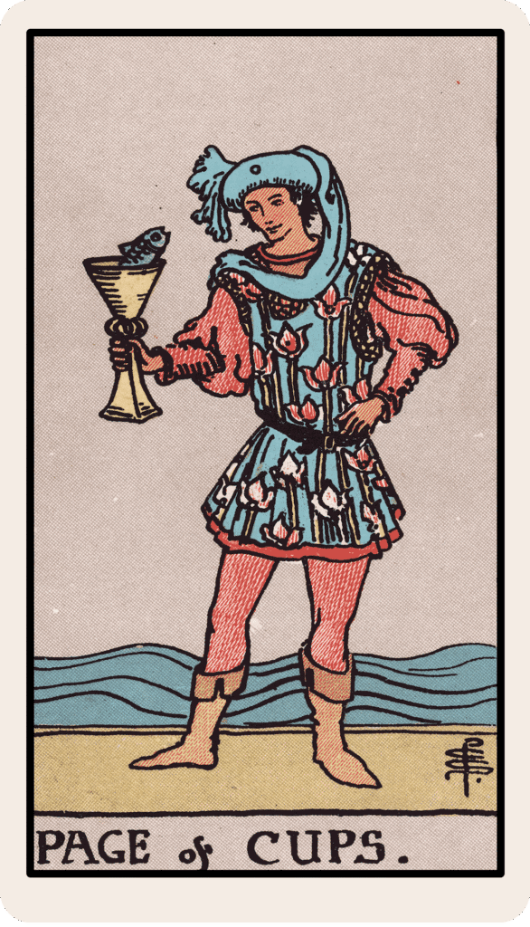 Page of Cups