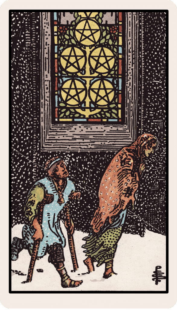 Five of Pentacles