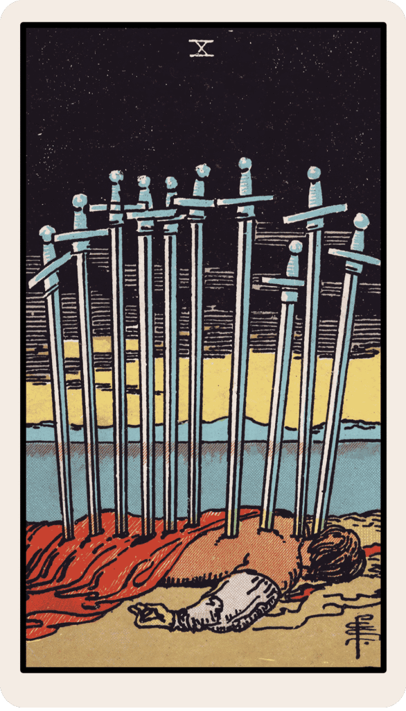 Ten of Swords