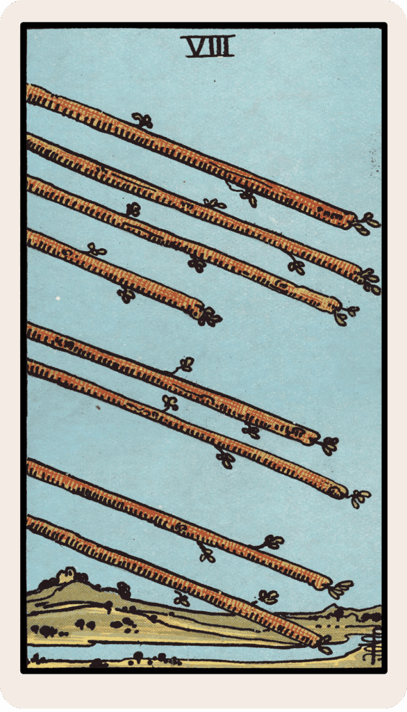 Eight of Wands