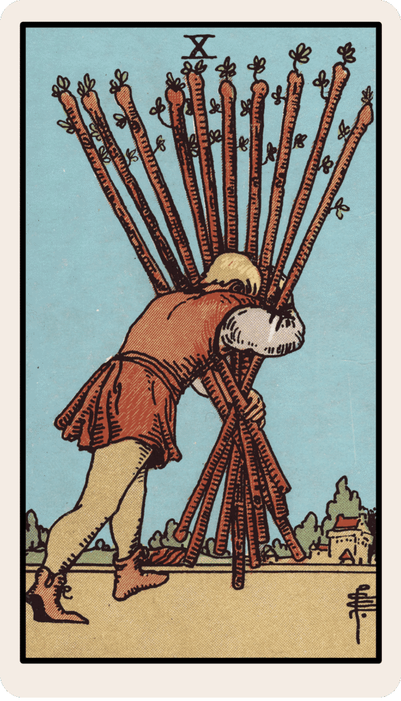 Ten of Wands